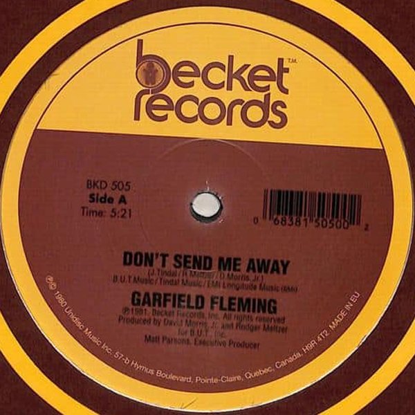 Garfield Fleming - Don't Send Me Away / You Got Dat Right (12