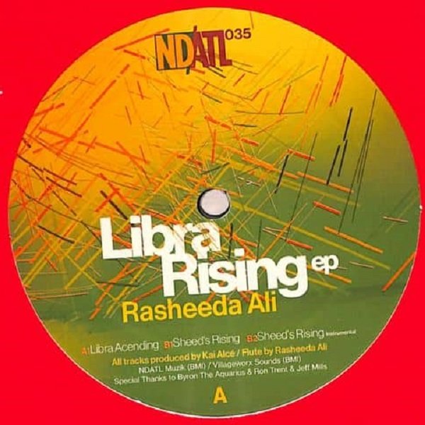 Rasheeda Ali – Libra Rising EP (12″) | Dig Deep Records